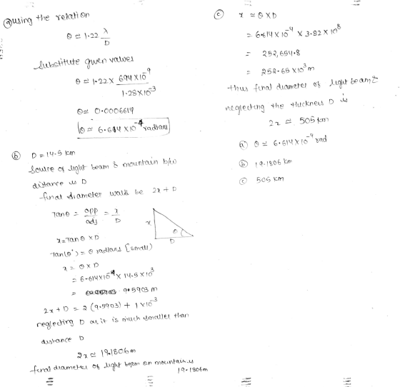 X VOXD @using the relation = 60614 x 164 x 3.82 X ☺ ~ 1.22 2x 108 252,694.8 Substitute guen veles 9 021-22 x 694 X10 1.28X103