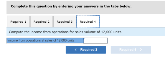 Complete this question by entering your answers in the tabs below. Required 1 Required 2 Required 3 Required 4 Compute the in