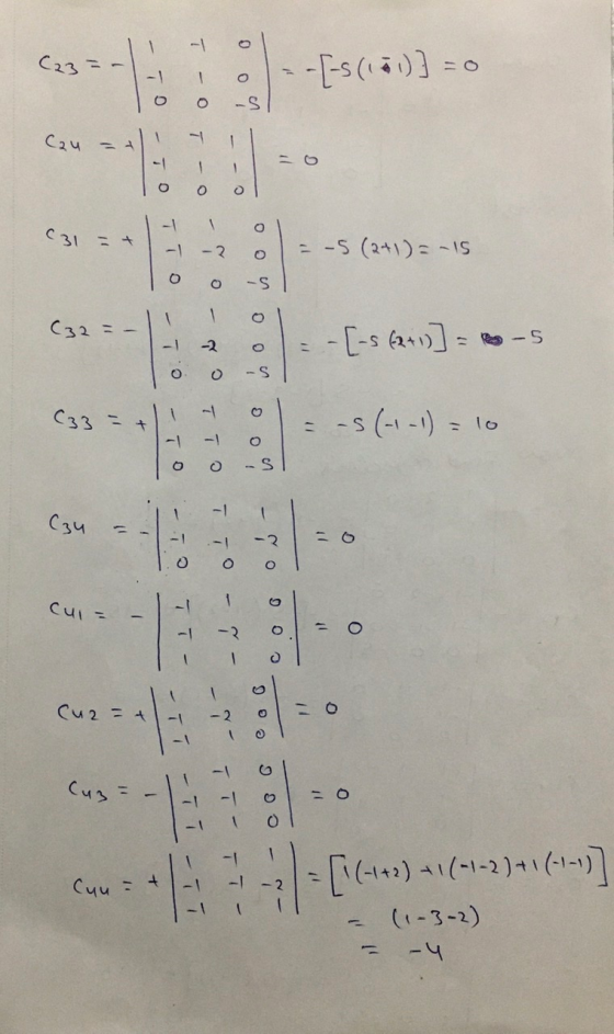 - о C23 = — - 70 -Г-s (141)] =0 о -S Сач - - то - - о 1 о С 31 - 2 - -s (241) = - 19 то о - S о (32 = - -2 [-s as )) = -5 с.