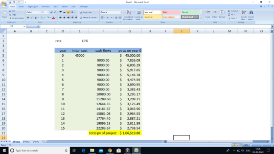 Book1 - Microsoft Excel - 0 X Home Insert Page Layout Formulas Data RP View Developer Caitri General copy 11 . XX . . D A Fon