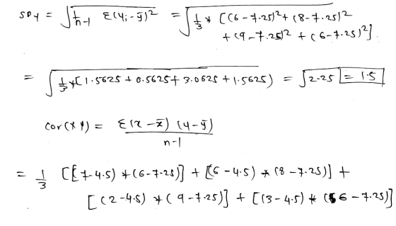 soy = Shy E14;25)2 = [** [66-4-25/2+18-7.2512 +(9-7.252 +86-7.2514]. = 55*1.5625+0.5625+ 3.0625 +1.5625) = 52-25= 151 cor (x1