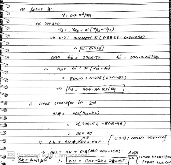 VWWAAV11LLLLLY 1919191919191 point & V = 0.2 m/aq ac 200 gpa _ _.=Yta + x( ng 3-V13) 02 = 0.001060+ « (0-8856-0.001060) PT =
