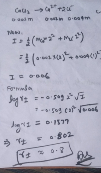Call C 2+ +26 0.001m 0.002 m 0.004m Now, I = $ (Meht 22 + mera) -1 (0-0024(2)%+0+004(1) I = 0.006 Formula log Yt = -0.50g 2²