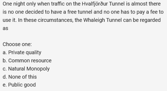 One night only when traffic on the Hvalfjörður Tunnel is almost there is no one decided to have a free tunnel and no one has