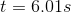 t = 6.01 s