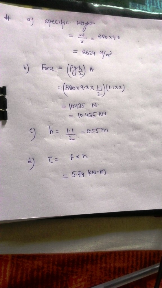 E W 2 1X2 = 15-435 KN 1-1 0.55m