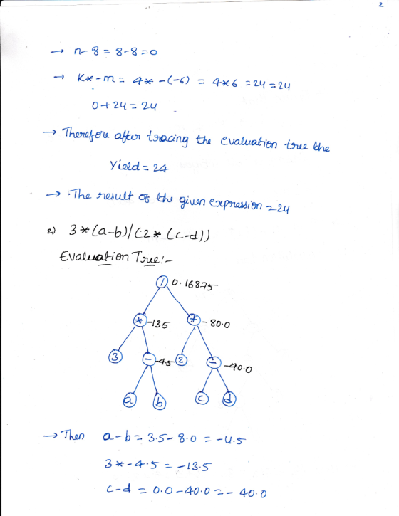 2. Tharakeru aton tsocing th evaluatien trus tha Yiold- 24 Evaluatien Toue Do. 168a5 135 80 O 3 2 S-t0. c-do.0-40.040