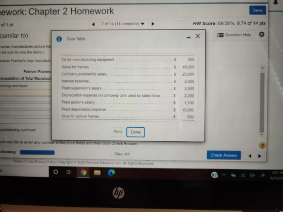 Save nework: Chapter 2 Homework of 1 pt 7 of 14 (11 complete) HW Score: 69.56%, 9.74 of 14 pts (similar to) Х 3 Question Help