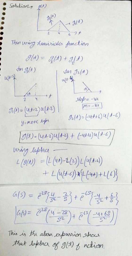 Solution gla) 9144) T 20+) 1 2 4 6 27 Then wing heaviridis function g(x) = g(t) + 9 (4) for g111) for Ielt) utz uft 2 nt 2 4