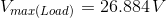 V mar(Load) = 26.8841