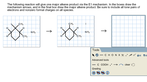 The following reaction will give one major alkene