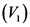 (V)
