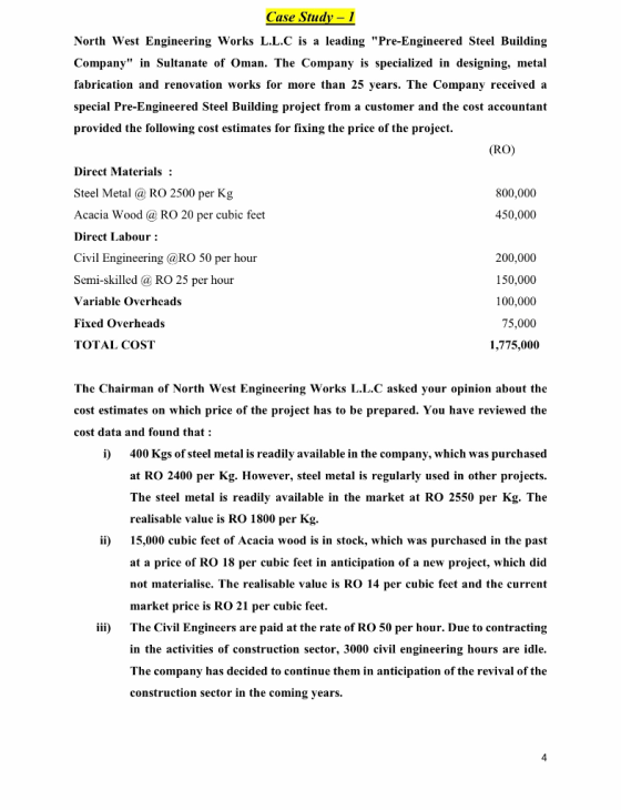 Case Study - 1 North West Engineering Works L.L.C is a leading Pre-Engineered Steel Building Company in Sultanate of Oman.