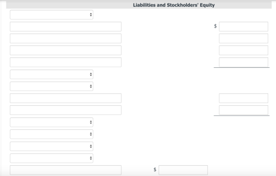 Liabilities and Stockholders Equity $ $