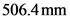 506.4 mm
