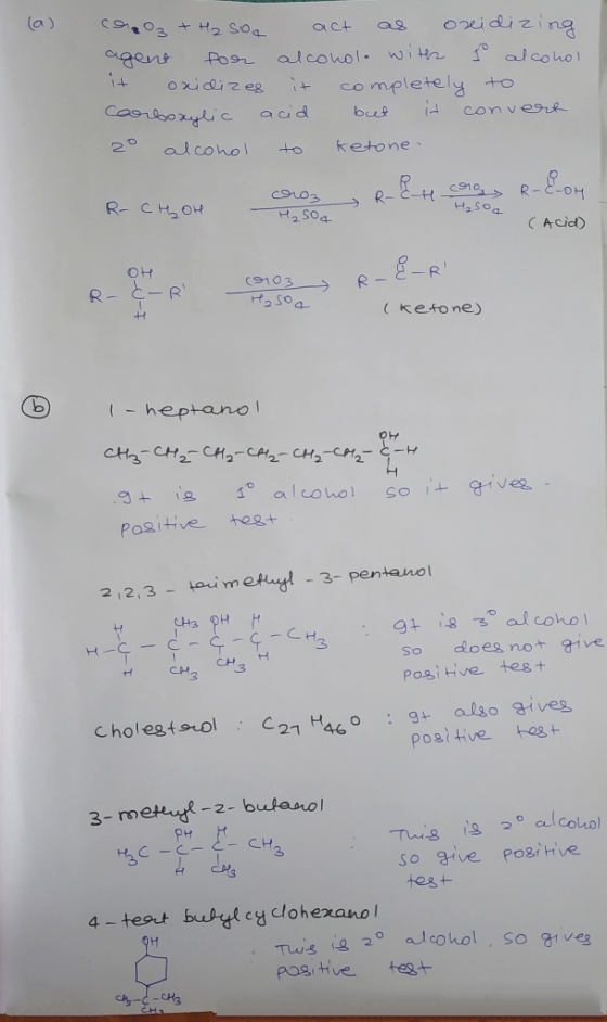 oridizing alcoho (a) as Oct atconol with gent Por co mpletely +o Oxidizeg caroic convesR acid Ketone alcohol t0 R-EOM Cr03 R-