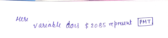 Heri variable days $2085 represent