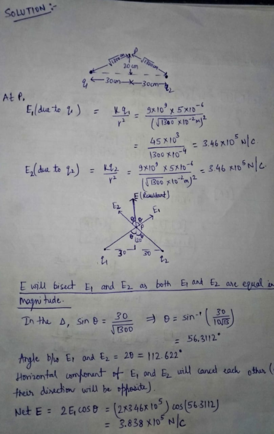 SoLU TION 20 cm At f 45 x 10 300 10 : 3.46지0NIc 346 지osufc E2 ti E au bsud E and E a borh EE os equol 0 Boo 56.3112 their diu