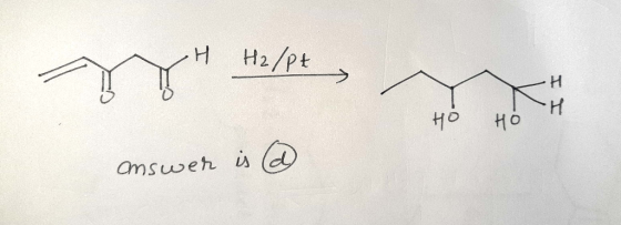H2/pt. он он answer is @