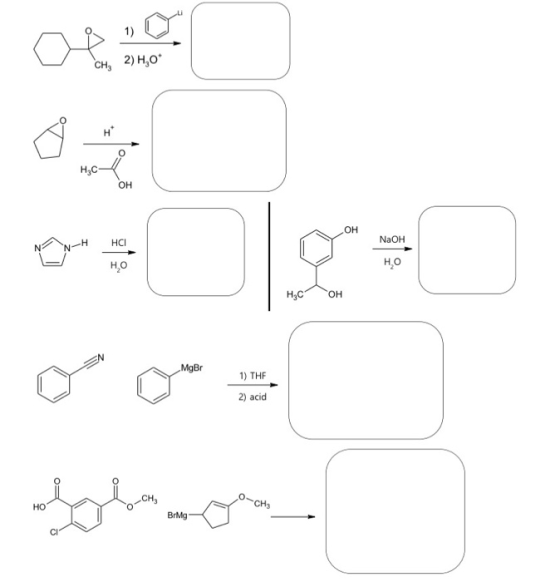 сн. 2) Н,0* н* нс- - он ОН -Н HCI NaOH но но нс ОН MgBr 1) THE 2) acid сн. НО CH3 Brig