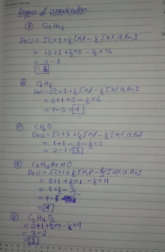 18th week 120-245 man Dogaee of cineah rahon. © Glo HIG Do U = 26+1 +420, P-424, EU, Br, I = 10+1 +680 - 1/2 X 16 = 11-8 M F3