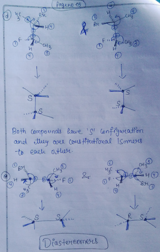 27 of 2013 0 vorges Both compounds have S configuration and they are constitutional Isomers to each other fotografo & Of up