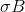\sigma B