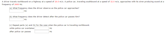 A driver travels northbound on a highway at a spee