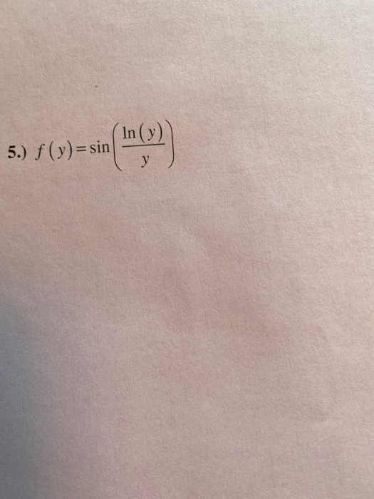 5.) S(x)=sin(1