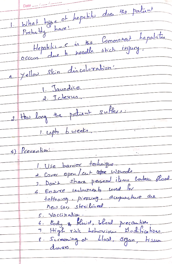 Date /_/ L Jaundice Jou -3-Dont share -Personal ib-entayh Ral