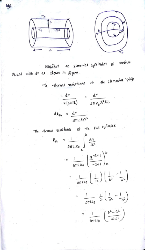 To consider an glanan4tJCydinde ๙ .odíw tand with dy shean tn fie - dy - dy Th -tkvmal 챠)tance ot -tre Fuu cylinder. a. 341 見