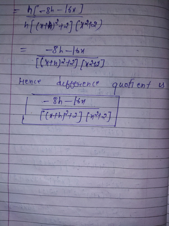 h-8h-16x ufm10*** Hence - 8h-164 [(x+1)+42] [X245] defference 8h-lon fluthpta) {*43] quoti ent is