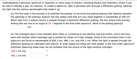 Understanding a particular spectrum is important i
