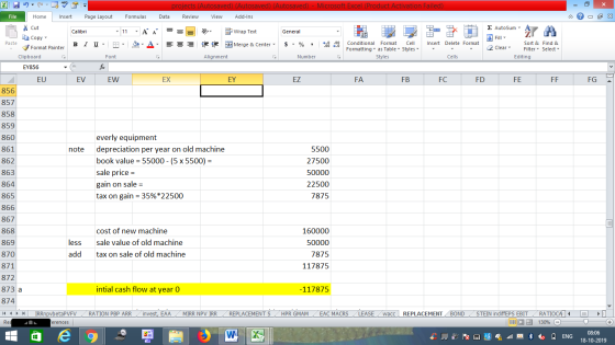 projects (Autosaved) (Autosaved) (Autosaved) - Microsoft Excel (Product Activation Failed) Data Review View Add-Ins Formulas
