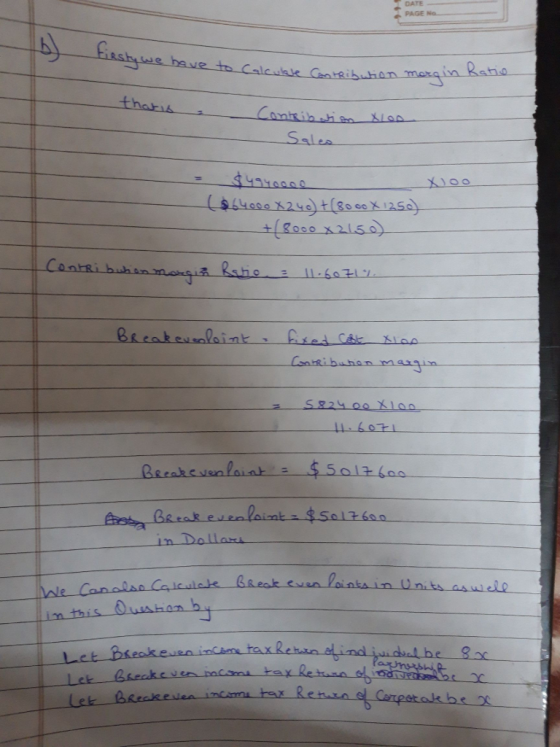 DATE PAGE No in-Ratio- ContRi b in Dalla