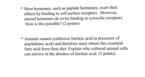 Most hormones, such as peptide hormones, exert the