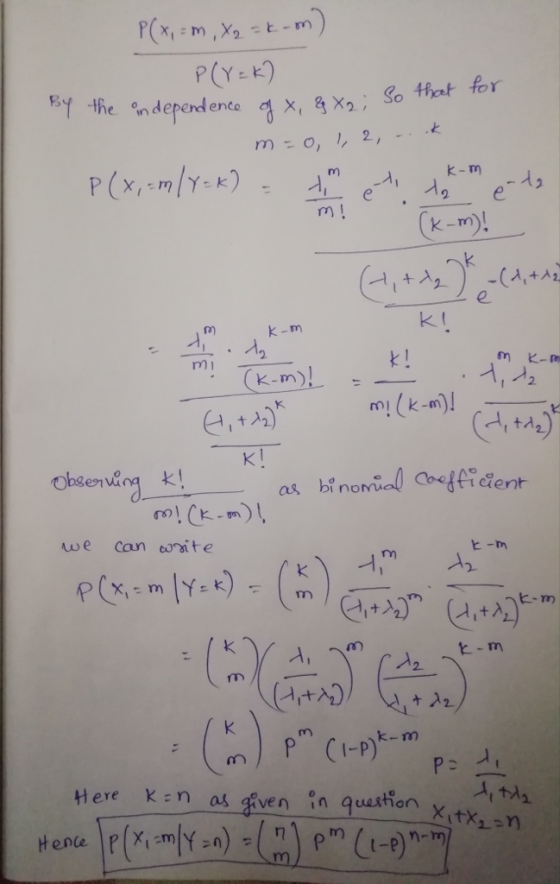 丫.the on dependenc x, gX2; Sotfet fer k-m (k-m) kt rm k -m k l 2. m_ (K-m) mi ( k-m) obsenviog k! we can ote ヒーm と-m k-m I- P Here Kan as venin quathnitxi-n