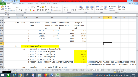 projects (Autosaved) (Autosaved) (Autosaved) - Microsoft Excel (Product Activation Failed) Data Review View Add-Ins File Home