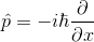 p=-ih