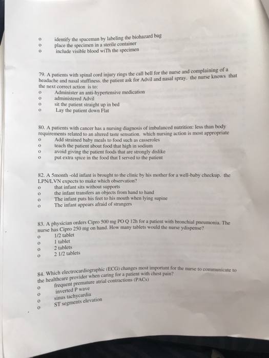 identify the spaceman by labeling the biohazard bag place the specimen in a sterile container include visible blood wiTh the