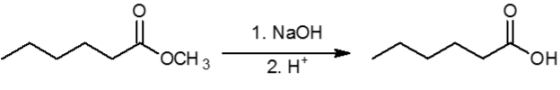 M och, 1, NaOH M 1. NaOH 2. H* io OCH 3 H