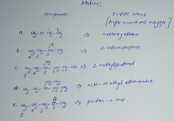solation: compounds IUPAC Name (Prefix + word root & suffix] а - о-о- ін. ) «Нюху «Вя» е b. wanyonge bouton => 2-cero prepare