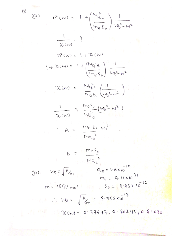 AJ e co 2 Wo-W met 2- (b) K m : IS/mo 0