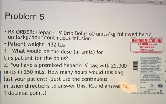 U S D Media Comment Share Tips Problem 5 250L NDC 600 760- in 045 1100 P / L) Sodium Chloride injection • RX ORDER: Heparin I