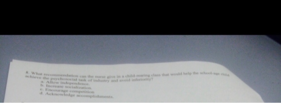 Wh chi a t the cial task of avoid interior d Acknowledge accomplishments.