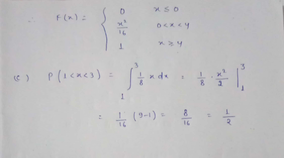 f (x); 3 (c ) P(1< 8-1 L. ( 1 6 9-1) = 1 6