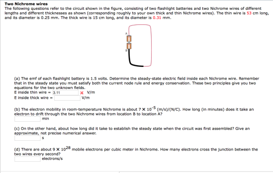 The following questions refer to the circuit shown