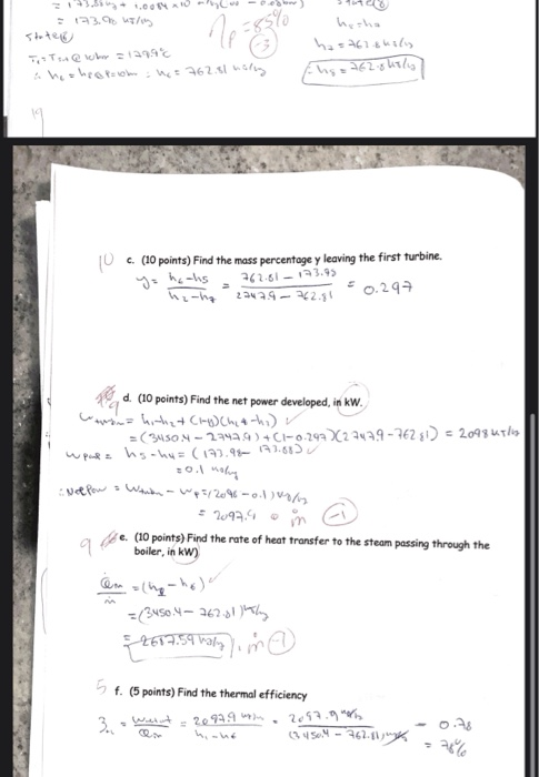 I 23.0 / States G Te 12990 shesheeprom = 762.81 holly hatha haza uslug hago 262.848/6] U c. (10 points) Find the mass percent