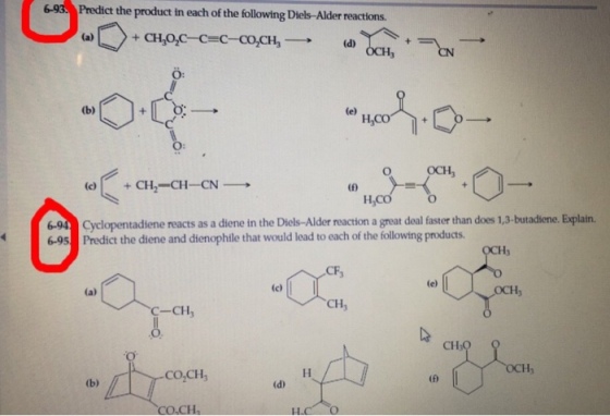 Predict the product in each of the following Diels