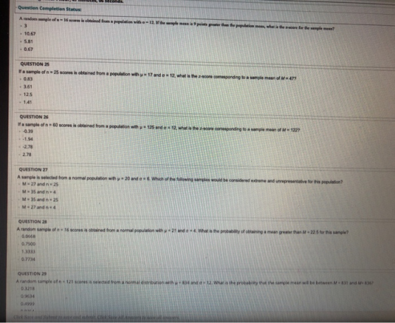 LES, Seconds Question Completion Status m ple of. I A b ined from appelation with 12. there is a greater than the pap e , wha